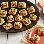 Hawaiian BBQ Chicken Pizza Bites